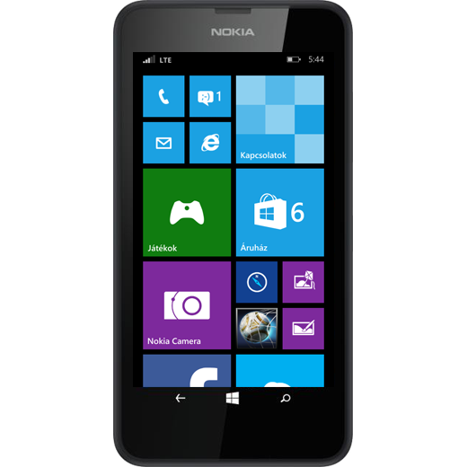 Nokia Lumia 635 beállításának kijelzője