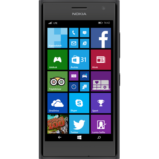 Nokia Lumia 735 beállításának kijelzője
