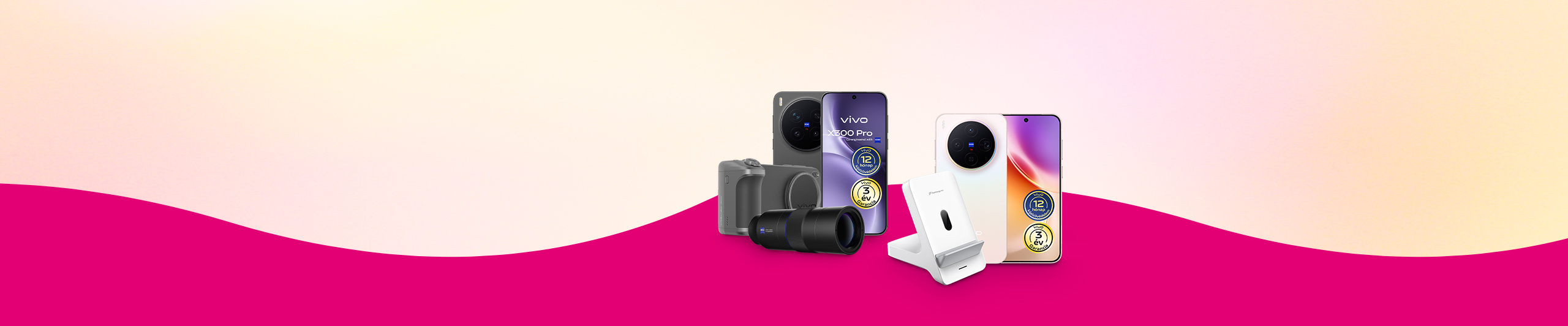 vivo X300 Pro és X300 készülékek ráadás termékekkel | Fotózás határok nélkül | Megnézem