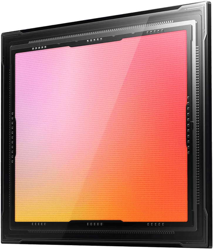 Light Fusion 800 kameraérzékelő chip színes megvilágításban