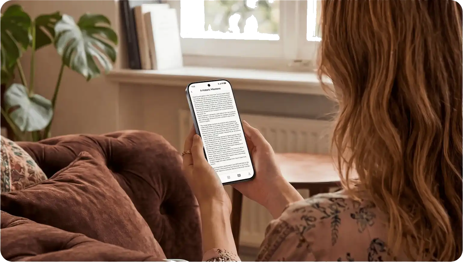 Xiaomi 17T Vision Care: kényelmes olvasás beltéren, szemkímélő kijelzővel