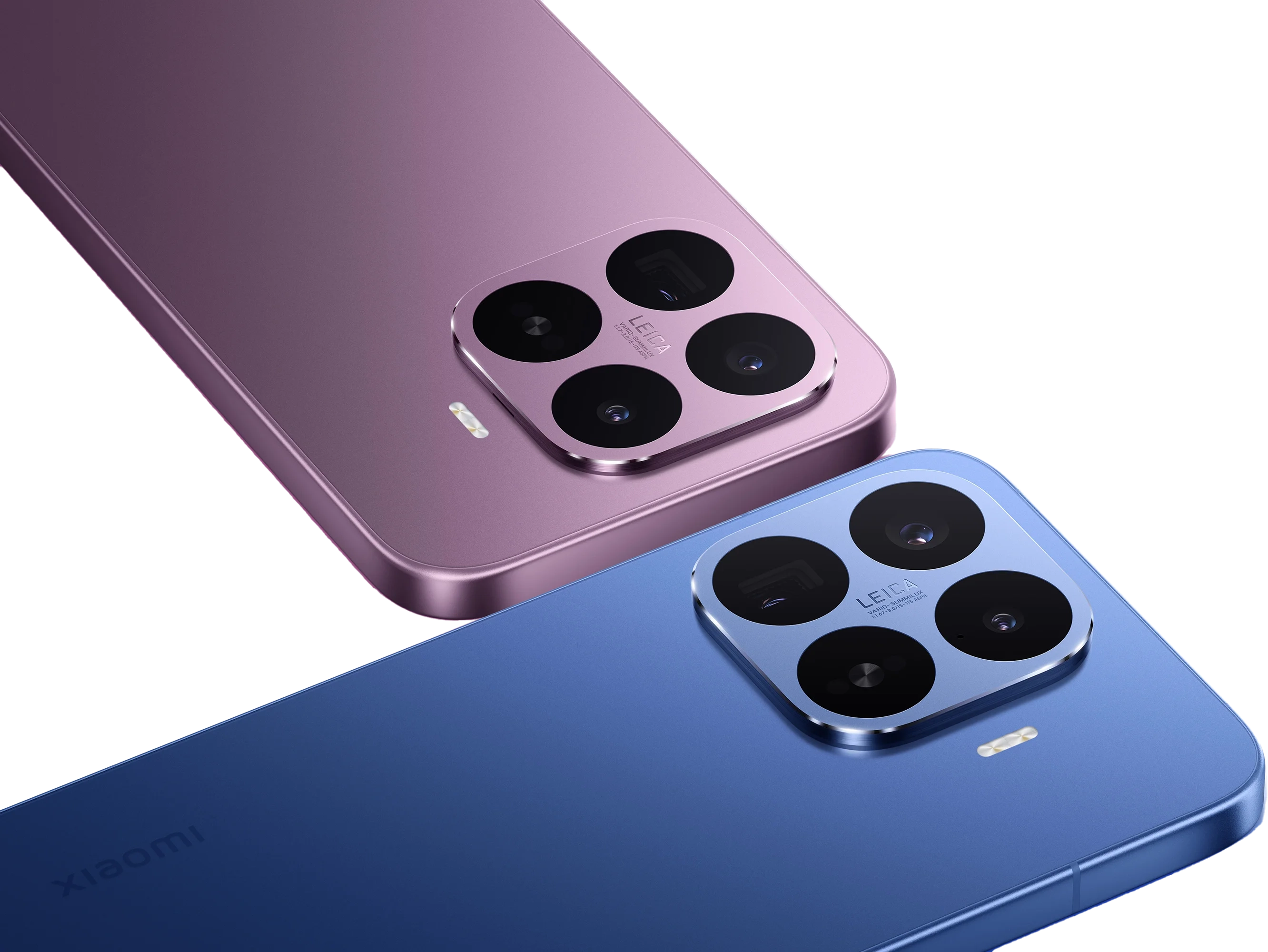 Xiaomi 17T Pro kék és lila színben, Leica kamerarendszerrel
