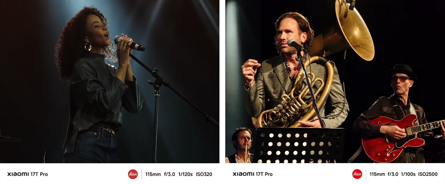 Színpad módban rögzített koncertfelvétel
