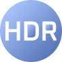HDR10+ videórögzítés ikon