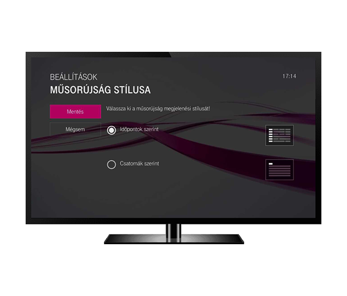 Műsorújság stílusa