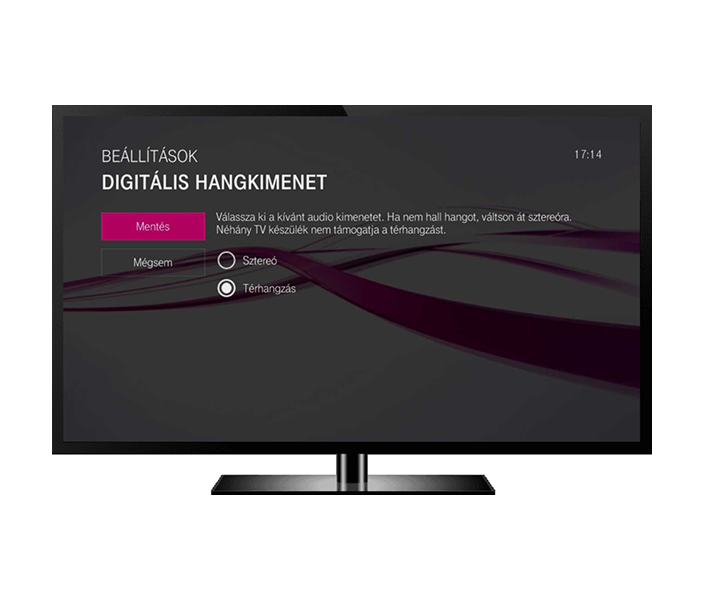 Digitális audio kimenet