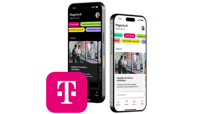 Magenta AI a Telekom alkalmazásban