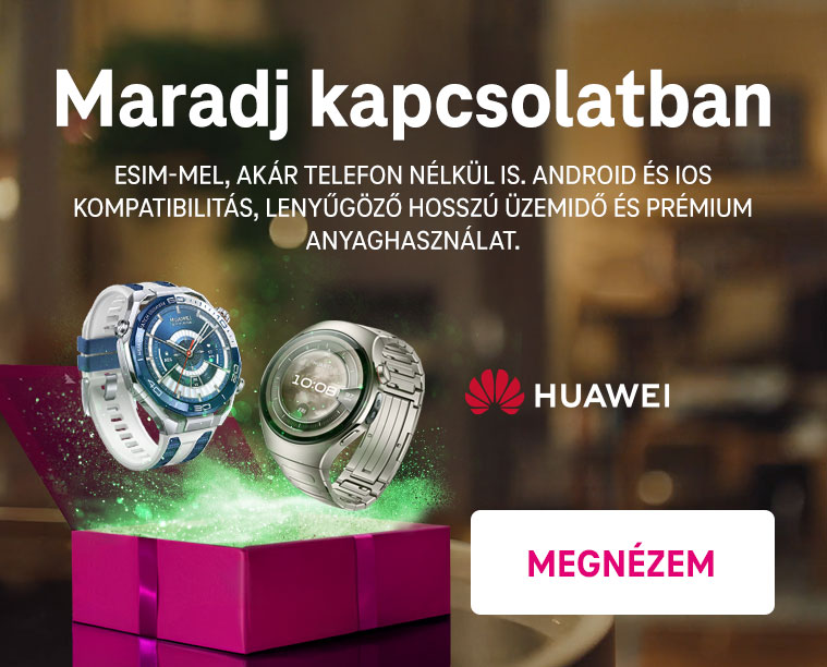 Maradj kapcsolatban e-SIM-mel, akár telefon nélkül is. Android és iOS kompatibilitás, hosszú üzemidő, prémium anyaghasználat.