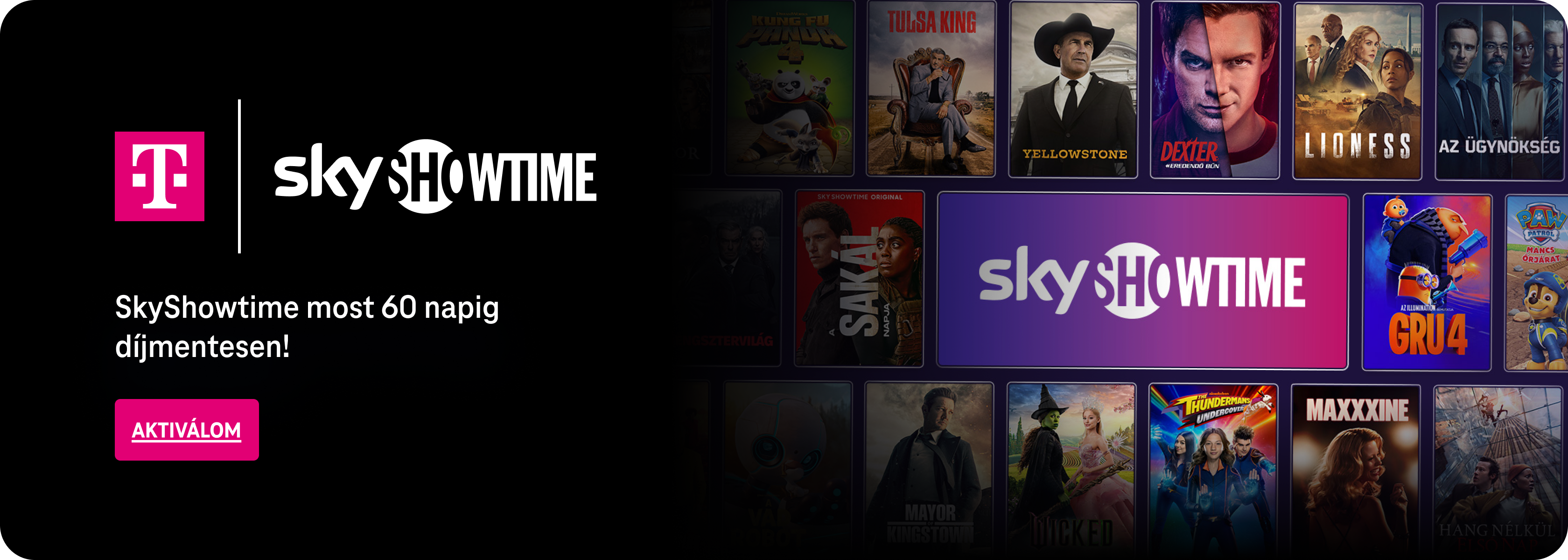 SkyShowtime most 60 napig díjmentesen!