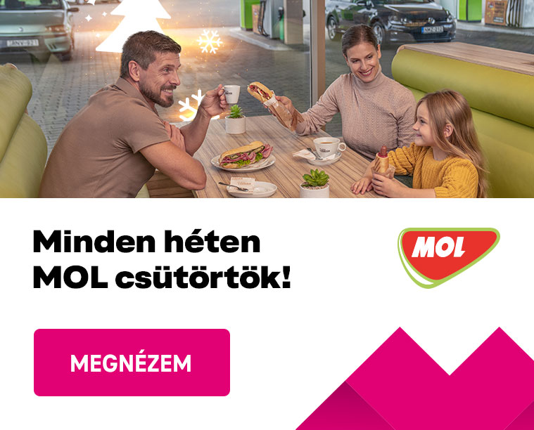 Minden héten MOL csütörtök!