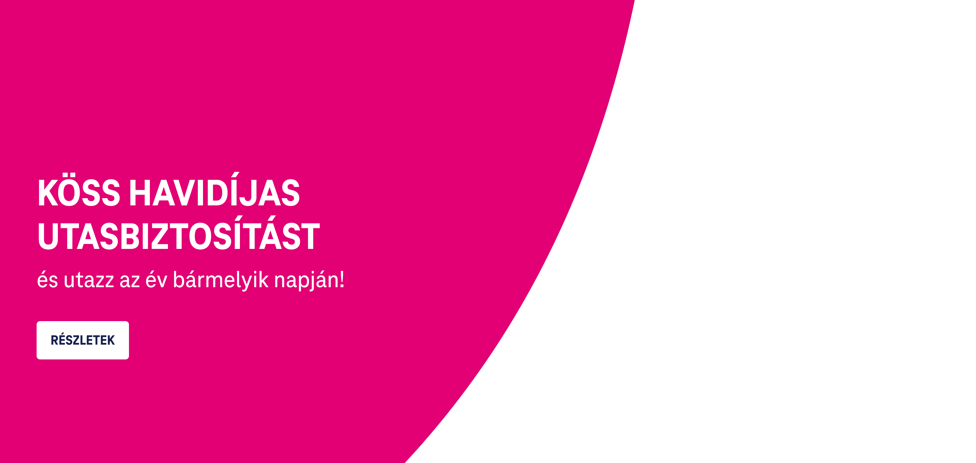 Vásárolj utasbiztosítást