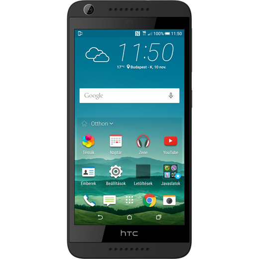 HTC Desire 626 beállításának kijelzője