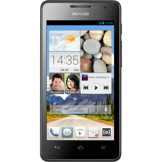 Huawei Ascend G526 beállításának kijelzője