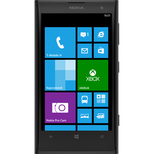 Nokia Lumia 1020 beállításának kijelzője