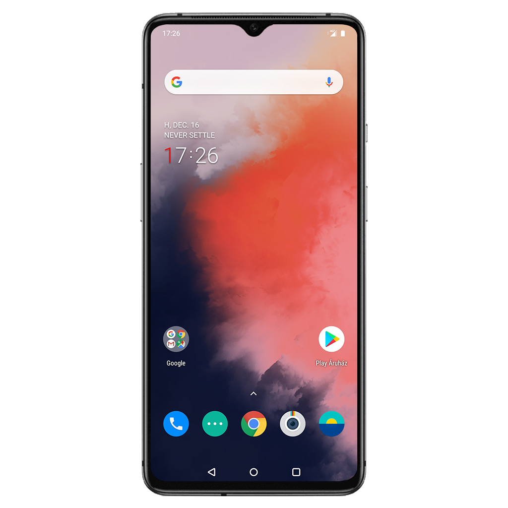 OnePlus 7T beállításának kijelzője