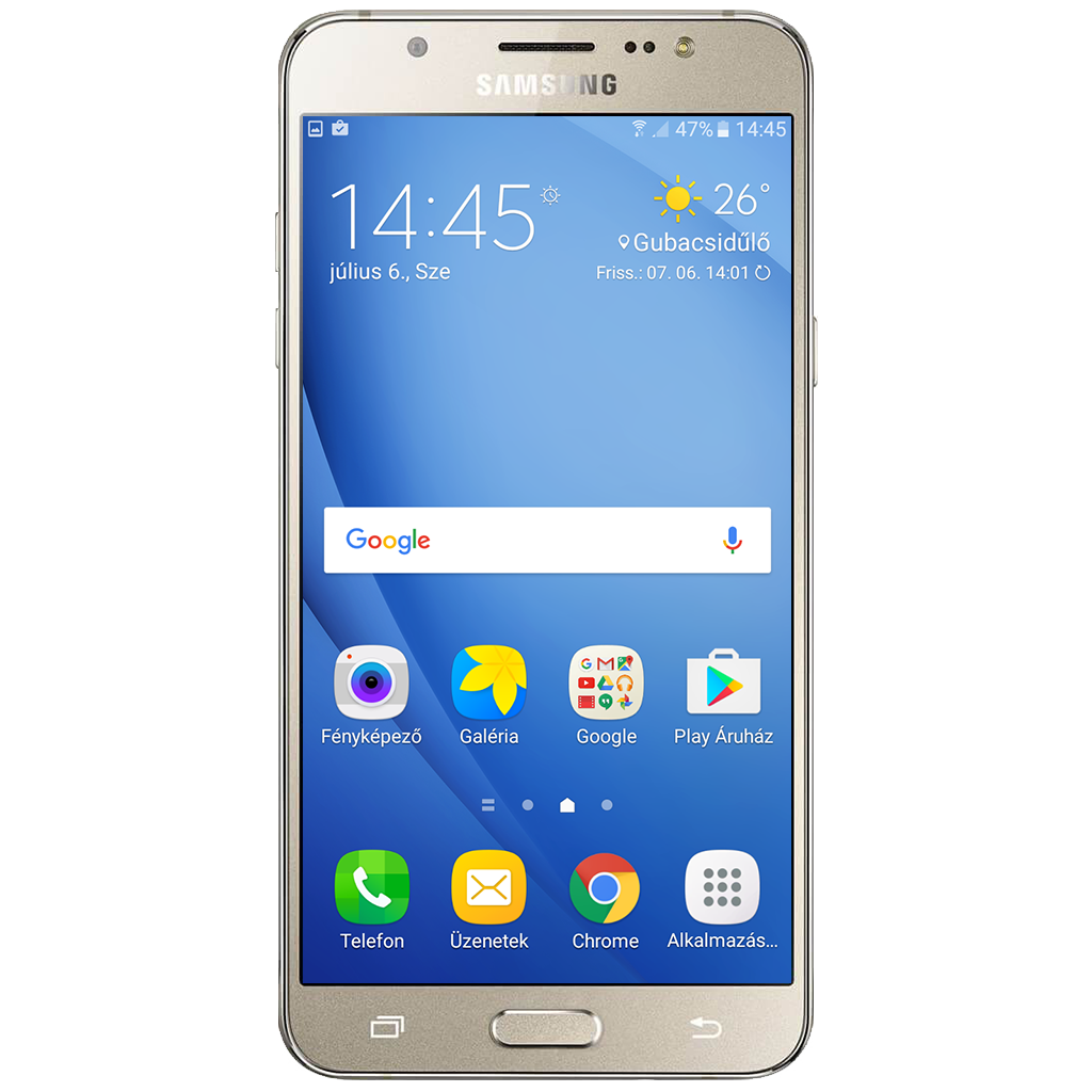 Samsung galaxy j5 beállítások