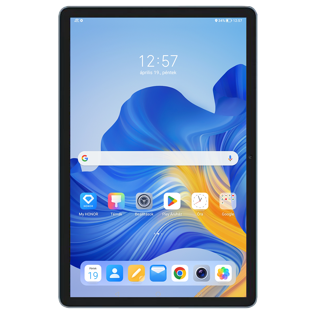 Honor Pad X8 beállításának kijelzője