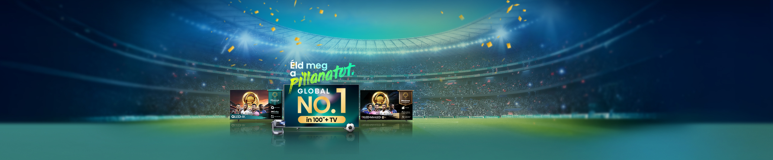 Bemutatkozik a 2025-ös új Hisense TV választék. Az igazi megvilágosodás: Mini-LED ULED AI TV. | Megnézem