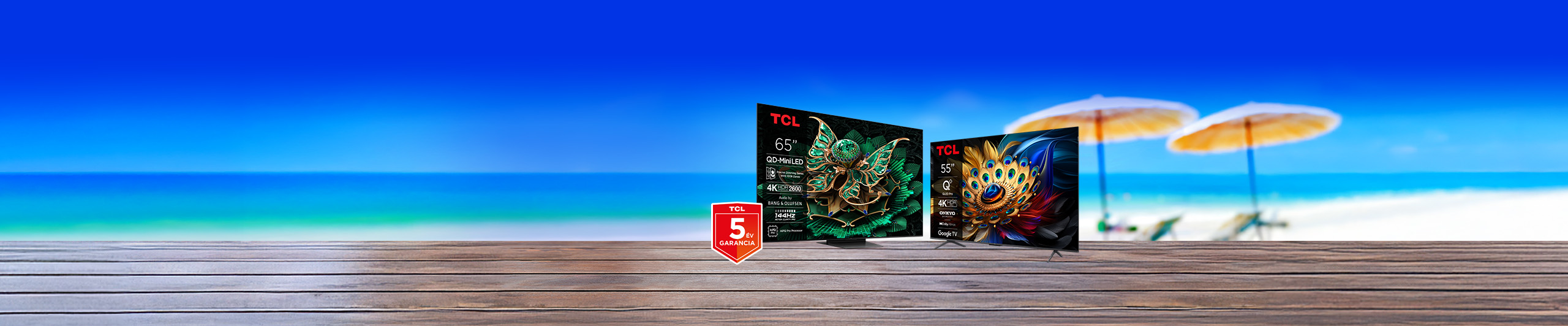 Éld át a nyarat kivételes minőségben! TCL TV-k extra online kedvezménnyel | Megnézem