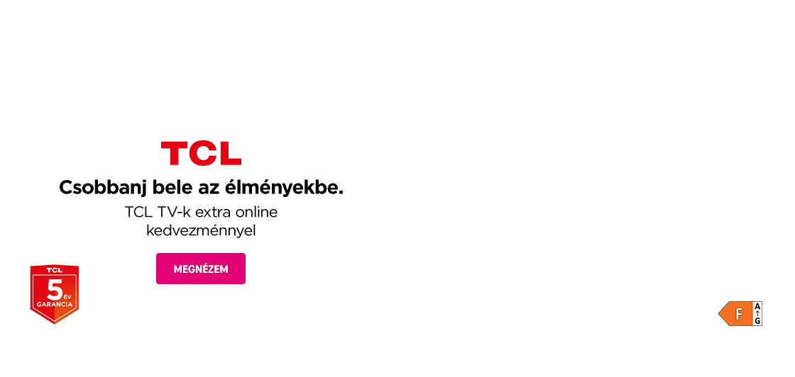 TCL | Csobbanj bele az élményekbe. TCL TV-k extra online kedvezménnyel! | Megnézem