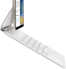 Magic Keyboardhoz       csatlakoztatott iPad Air