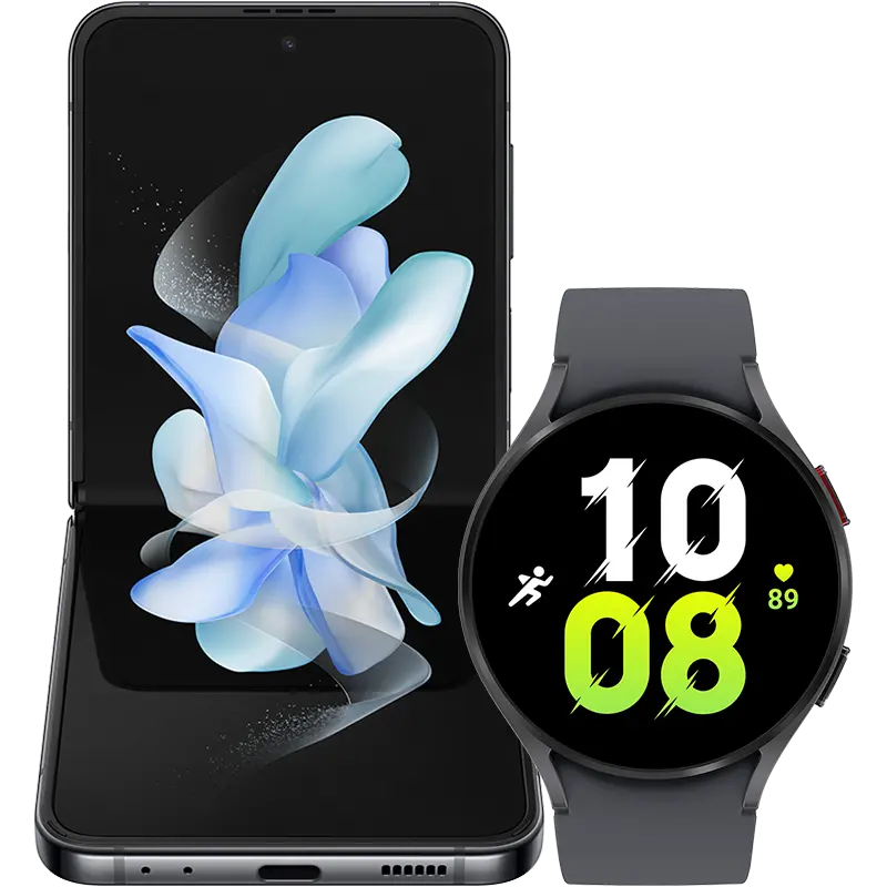 Samsung Galaxy Z Flip4 5G 128GB + Galaxy Watch5 44 mm