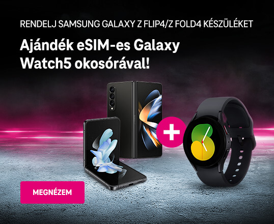 Ajándék Galaxy Watch5 okosóra