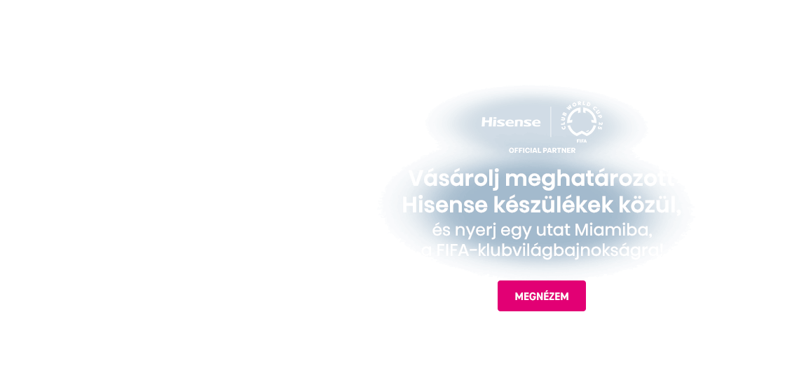 Vásárolj meghatározott Hisensen készülékek közül, és nyer j egy utat Miamiba, a FIFA- klubvilágbajnokságra!