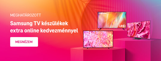 Samsung TV készülékek extra online kedvezménnyel
