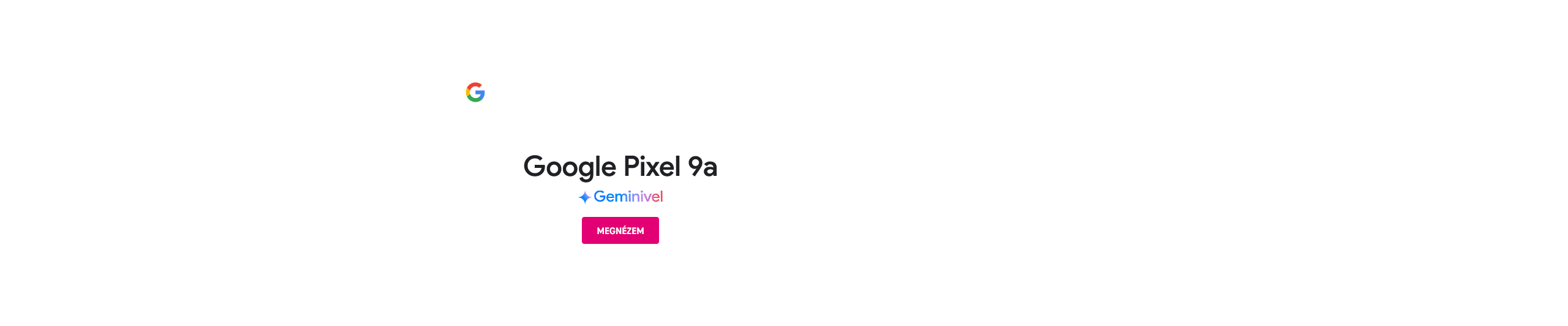 Google Pixel 9a Geminivel