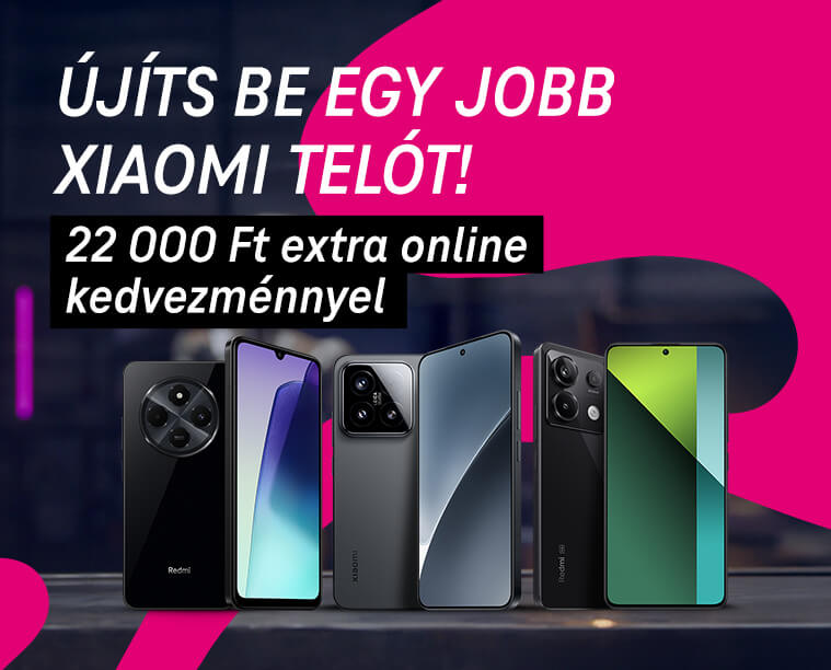 Újíts be egy jobb Xiaomi telót! 22 000 Ft extra kedvezménnyel