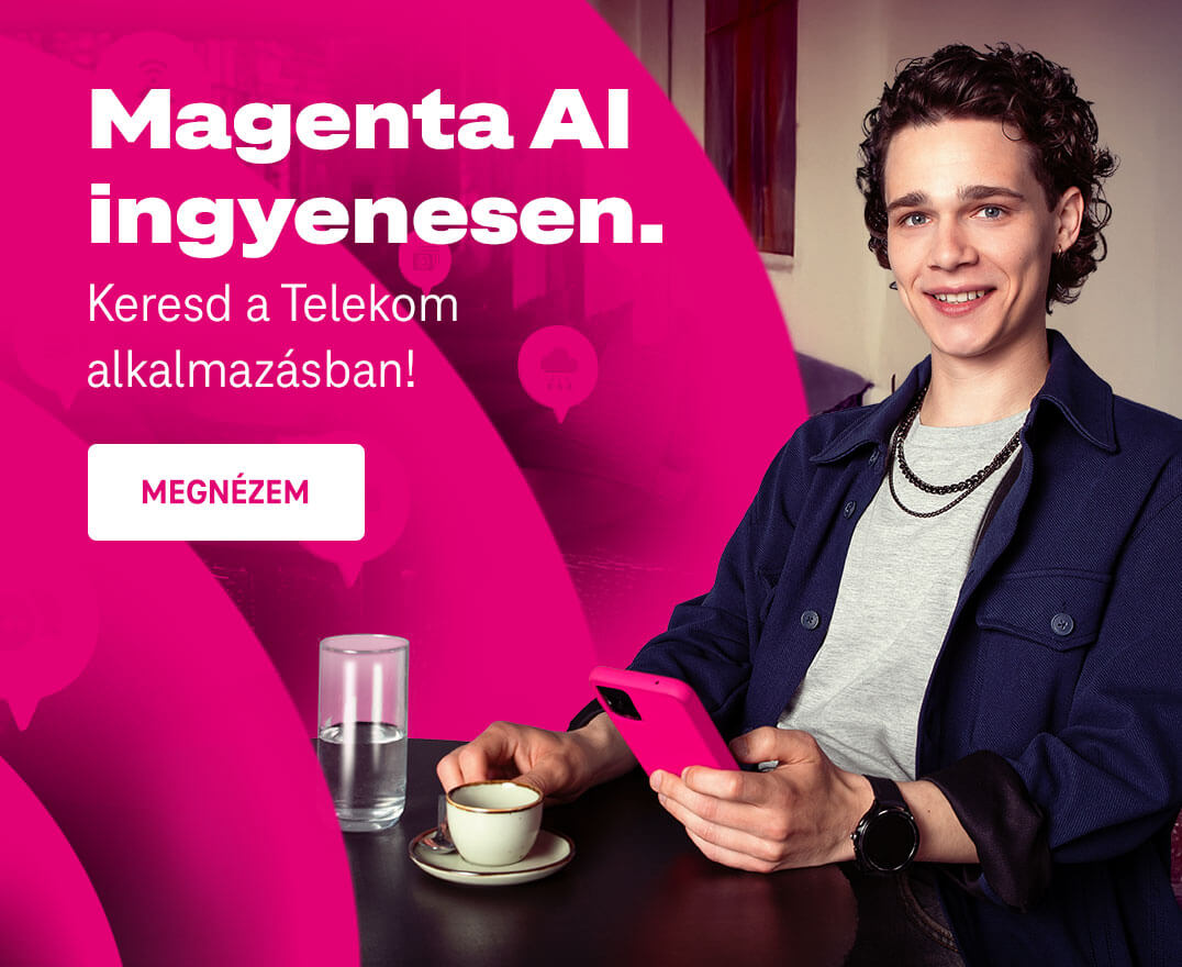 Magenta AI ingyenesen. Keresd a Telekom alkalmazásban!